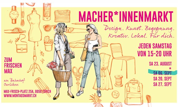 Bild für Event 'Macher*innen Markt 06.09.2025'